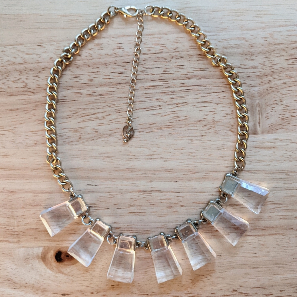 Statement crystal inspired necklace - Picture 2 of 4